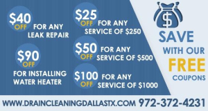 Drain Cleaning Dallas TX