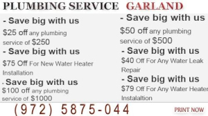 Plumbing Service Garland